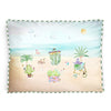 Cactus 100% Cotton Filled Baby Pillow