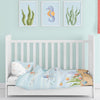 Atlantis 100% Cotton, Satin Baby Bedding Set