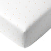 Stars 100% Cotton Satin Elastic Baby Sheet - 100 x 200 cm