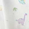 Dino 100% Cotton Satin Baby Fitted Sheet - 70 x 140 cm