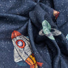 Space Planet Muslin Blanket Set (70x70 cm 3-Piece)