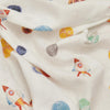 Space Planet Muslin Blanket Set (70x70 cm 3-Piece)