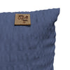 Navy Blue 100% Cotton, Poplin Seersucker Pillow Case - 50x70 cm