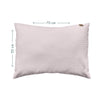 Powder 100% Cotton, Poplin Seersucker Pillow Case - 50x70 cm