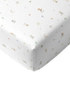 Circus 100% Cotton Satin Fitted Sheet Set - 140x200x30+50x70cm